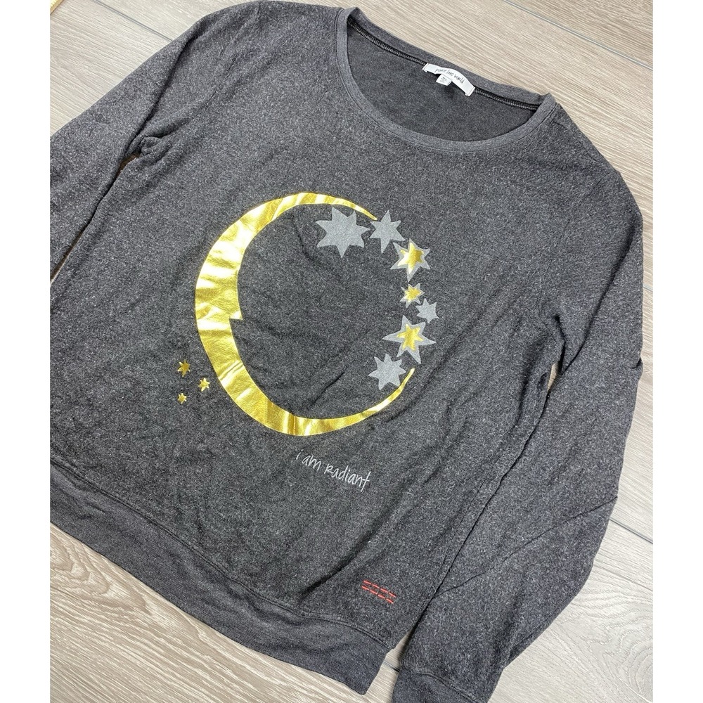 Peace Love World Women's I Am Radiant Collection Sweater Grey Size M/L